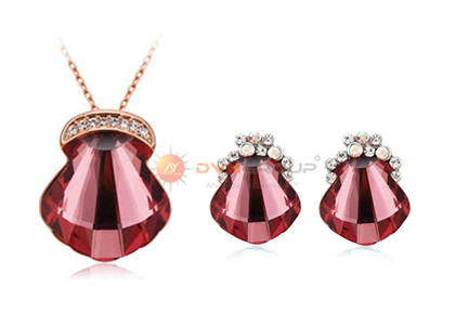 Rose Gold Plated | Gemstone Pendant Sets